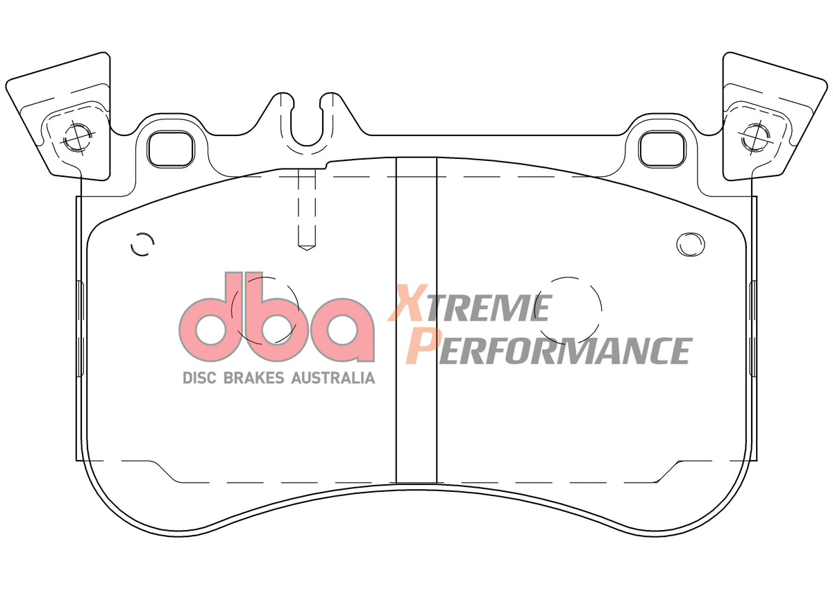DBA42698S-9031XP Brake Kit - 4000 Series T3 Slotted & Xtreme Performance Brake Pads (2x DBA42698S + DB9031XP)