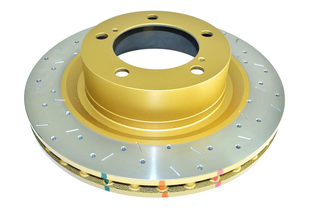 DBA42724XS-1838SP Brake Kit - 4000 Series T3 Slotted & Street Performance Brake Pads (2x DBA42724XS + DB1838SP)