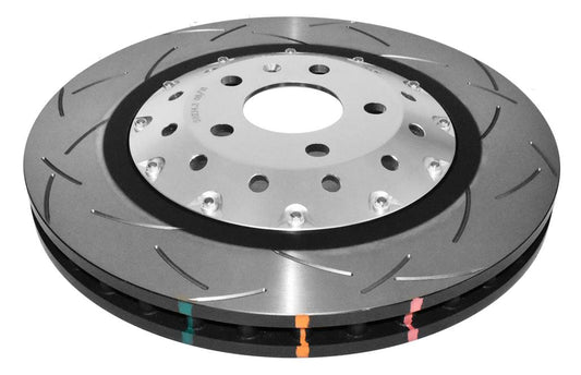 DBA52834SLVS 5000 series - T3 Slotted Silver Hat – Front