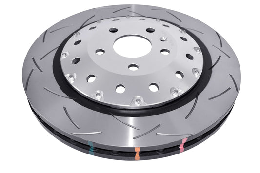 DBA52844SLVS 5000 series - T3 Slotted Silver Hat – Front