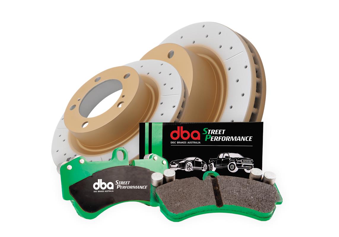 DBA793EX-1200SP Brake Kit - Street Series X-GOLD & Street Performance Brake Pads (2x DBA793EX + DB1200SP)