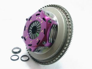 Xtreme Performance - 184mm Rigid Ceramic Twin Plate Clutch Kit Incl Flywheel 1220Nm KBM18531-2E