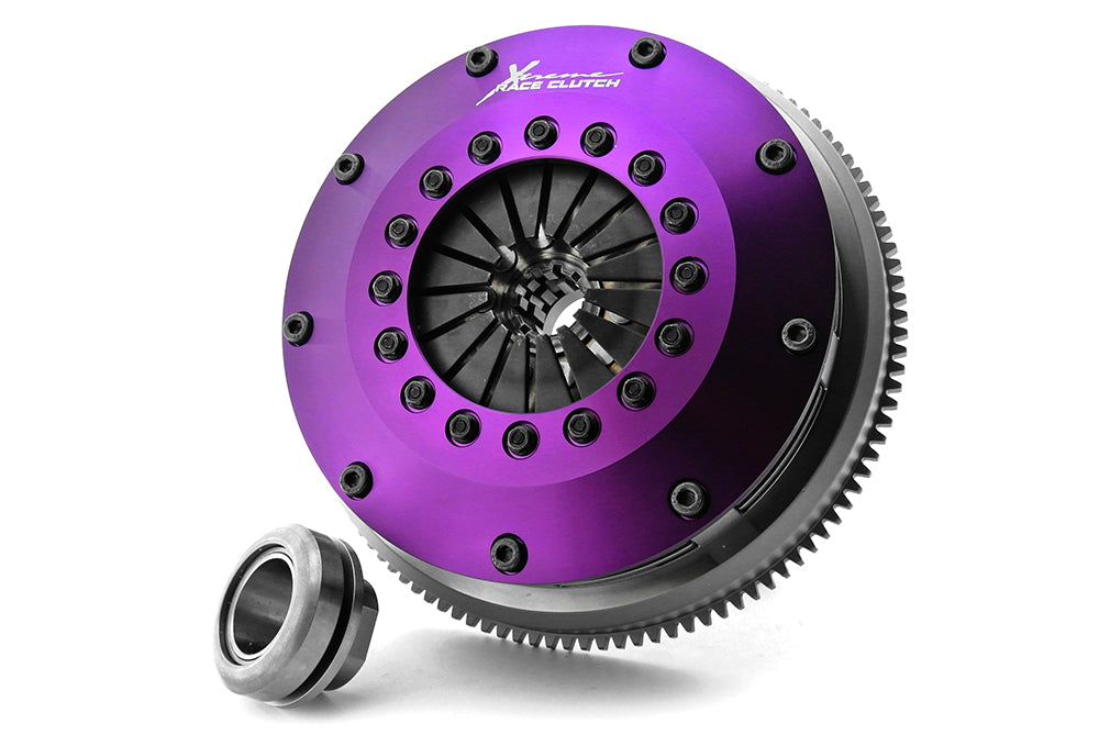 Xtreme Performance - 200mm Rigid Ceramic Twin Plate Clutch Kit Incl Flywheel 1200Nm KBM20523-2E