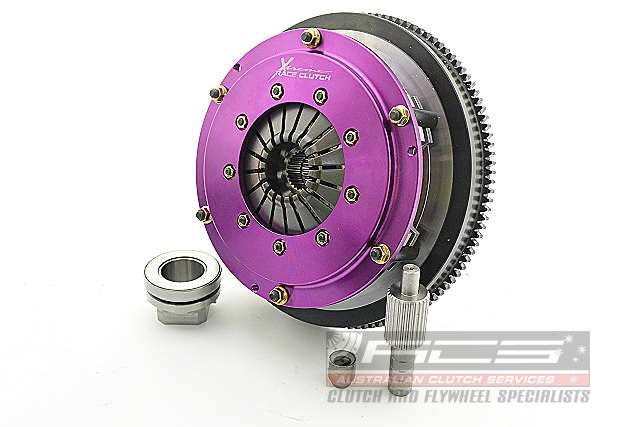 Xtreme Performance - 200mm Sprung Ceramic Twin Plate Clutch Kit Incl Flywheel 1200Nm KBM20525-2B