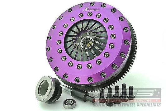 Xtreme Performance - 230mm Organic Twin Plate Clutch Kit Incl Flywheel 1200Nm KBM23550-2G