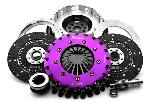 Xtreme Performance - Conversion Clutch Kit Inc SMF - 230mm Twin Solid Organic KBM23599-2G