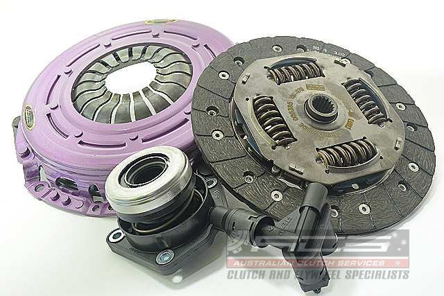 Clutch Kit - Xtreme Performance Heavy Duty Organic Incl CSC 750kg KFD22437-1A