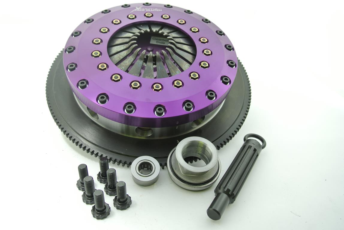 Xtreme Performance - 230mm Rigid Ceramic Twin Plate Clutch Kit Incl Flywheel 1800Nm KFD23547-2E