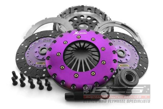 Xtreme Performance - 230mm Organic Twin Plate Clutch Kit Incl Flywheel & CSC 1200Nm KFD23648-2G