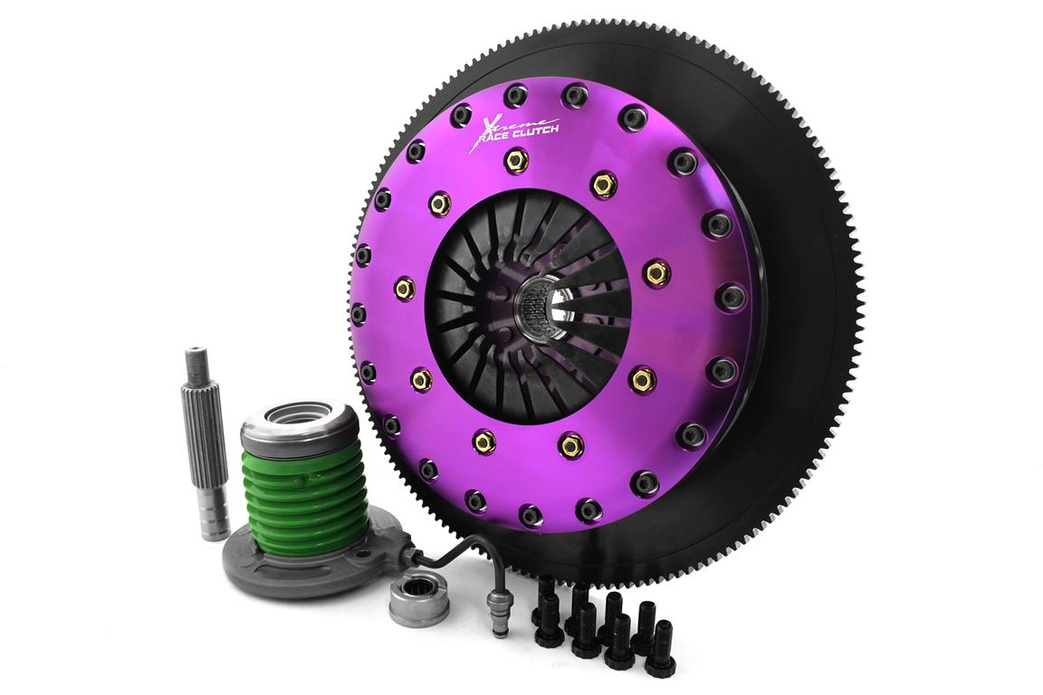 Xtreme Performance - 230mm Organic Twin Plate Clutch Kit Incl Flywheel & CSC 1200Nm KFD23681-2G