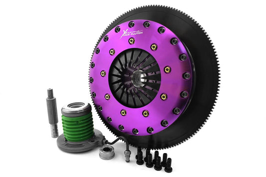 Xtreme Performance - 230mm Organic Twin Plate Clutch Kit Incl Flywheel & CSC 1200Nm KFD23681-2G