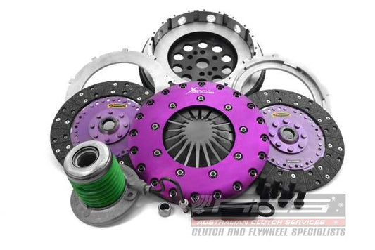 Xtreme Performance - 230mm Organic Twin Plate Clutch Kit Incl Flywheel & CSC 1200Nm KFD23697-2G
