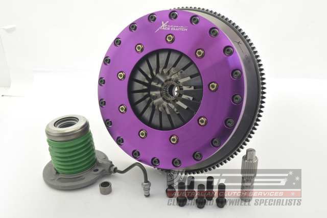 Xtreme Performance - 230mm Carbon Blade Twin Plate Clutch Kit Incl Flywheel & CSC 1670Nm KFD23697-2P