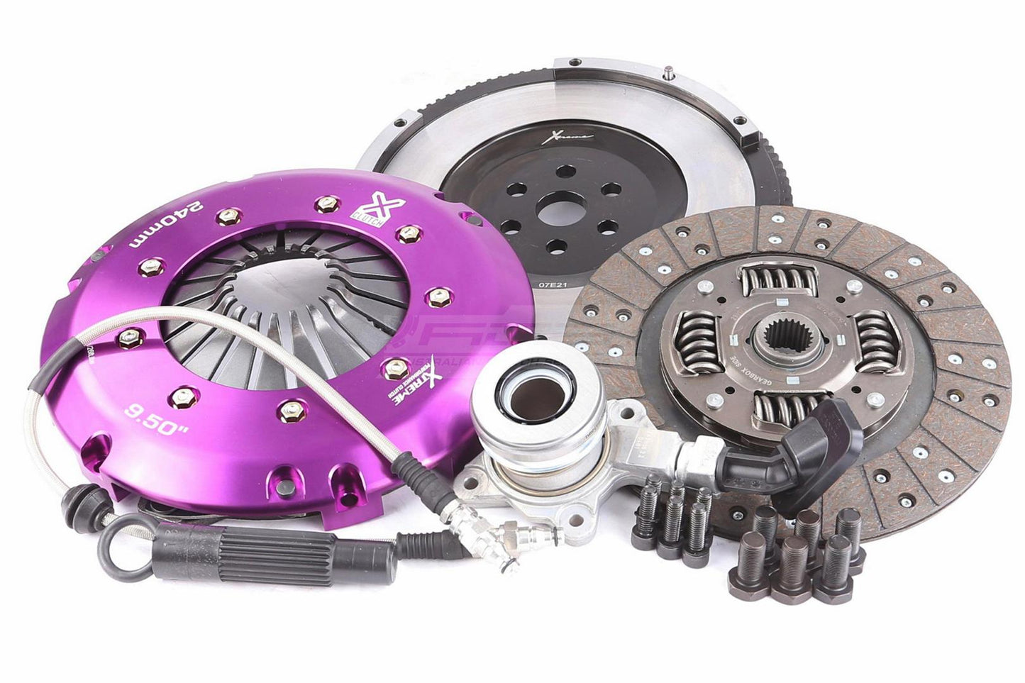 Clutch Kit - Xtreme Performance Heavy Duty Organic Incl Flywheel & CSC 600Nm  KFD24640-1A