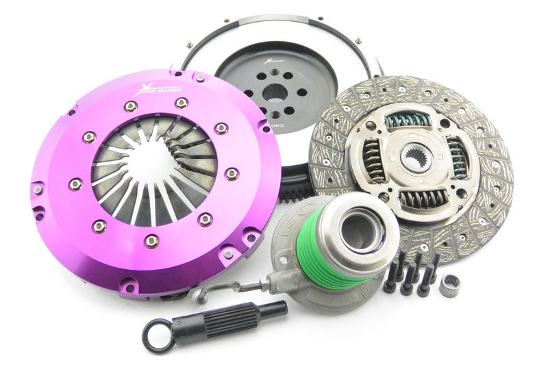 Clutch Kit - Xtreme Performance Heavy Duty Organic Incl Flywheel & CSC 600Nm  Conversion kit Dual-mass to solid flywheel KFD24682-1A