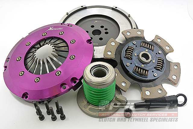 Clutch Kit - Xtreme Performance Race Sprung Ceramic Incl Flywheel & CSC 910Nm KFD24682-1R