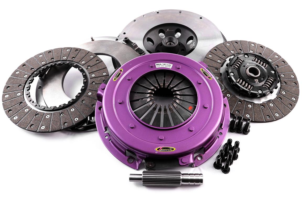 Xtreme Performance - 270mm Organic Twin Sprung Plate Clutch Kit Incl Flywheel 1000Nm KFD27540-2A