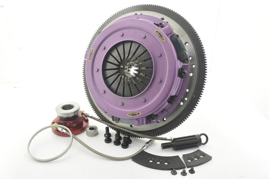 Xtreme Performance - 270mm Organic Twin Plate Clutch Kit Incl Flywheel & CSC 1300Nm KFD27639-2G