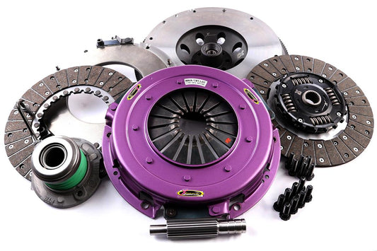 Xtreme Performance - 270mm Organic Twin Sprung Plate Clutch Kit Incl Flywheel & CSC 1000Nm KFD27640-2A