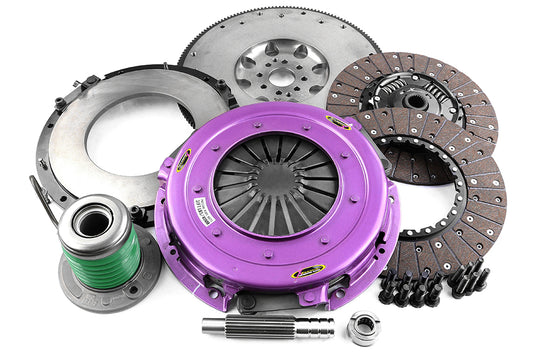 Xtreme Performance - 270mm Organic Twin Sprung Plate Clutch Kit Incl Flywheel & CSC 1000Nm KFD27655-2A