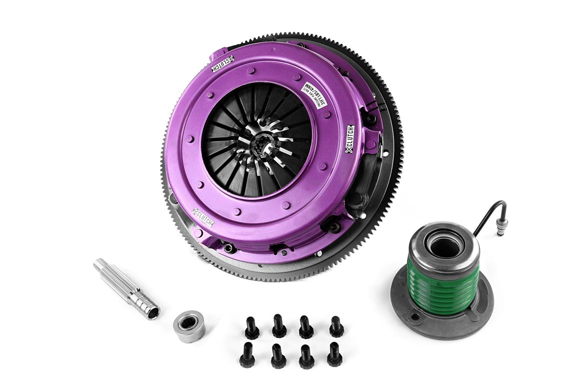 Xtreme Performance - 270mm Organic Twin Plate Clutch Kit Incl Flywheel & CSC 1300Nm KFD27656-2G