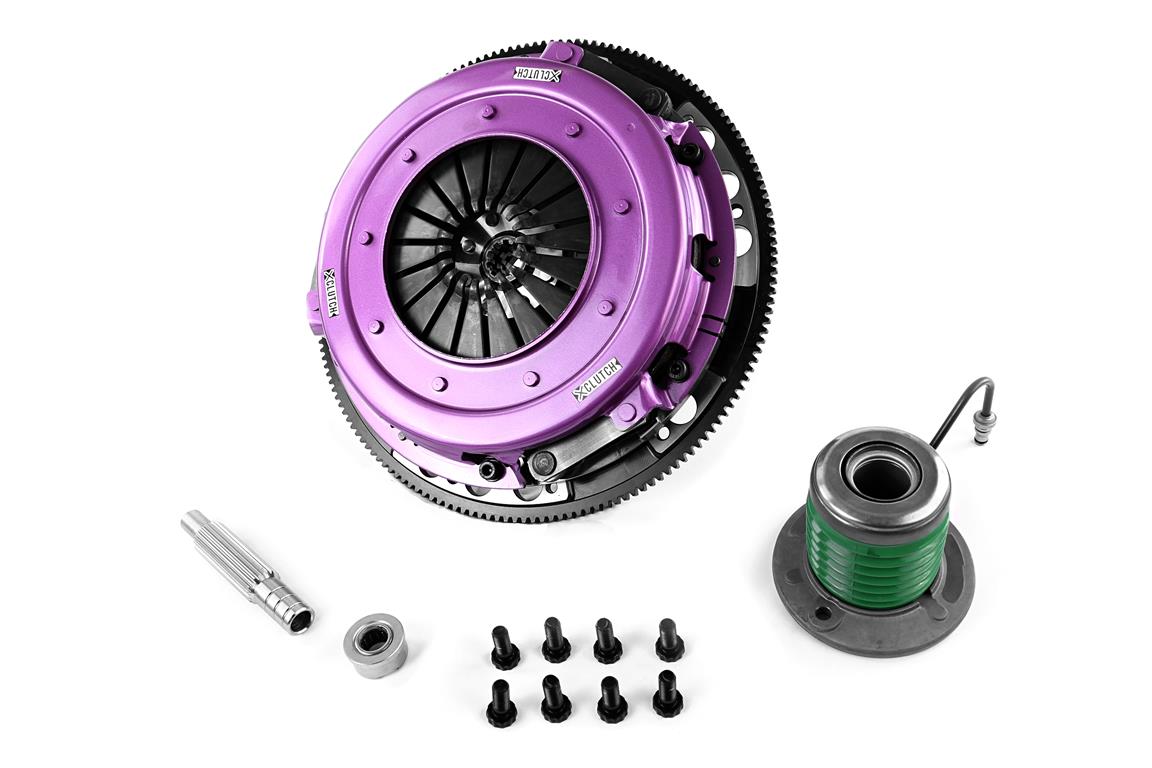 Xtreme Performance - 270mm Organic Twin Plate Clutch Kit Incl Flywheel & CSC 1300Nm KFD27657-2G