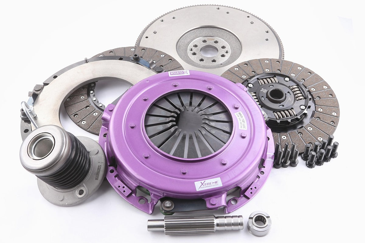 Xtreme Performance - 270mm Sprung Organic Twin Plate Clutch Kit Incl Flywheel & CSC KFD27695-2A