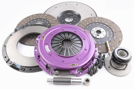 Xtreme Performance - 270mm Organic Twin Plate Clutch Kit Incl Flywheel & CSC 1300Nm KGM27635-2G