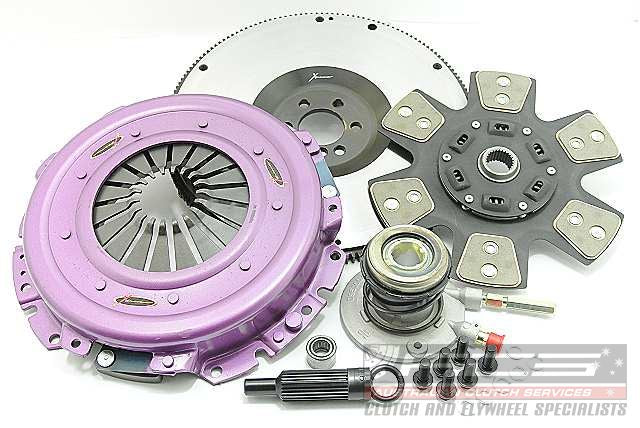 Clutch Kit - Xtreme Performance Heavy Duty Sprung Ceramic Incl Flywheel & CSC 1062Nm KGM28691-1B