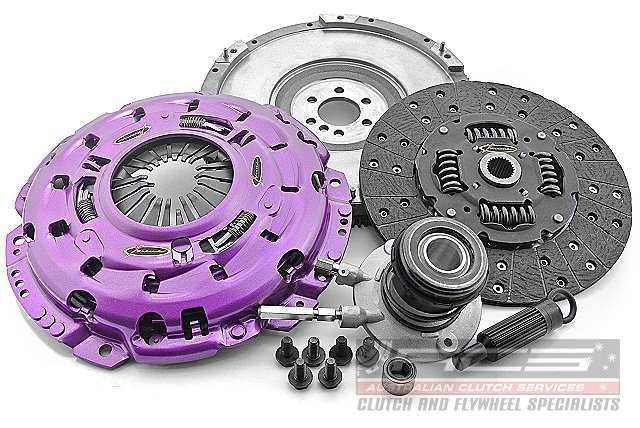 Clutch Kit - Xtreme Performance Heavy Duty Organic Incl Flywheel & CSC 890Nm 1500kg KGM30601-1A