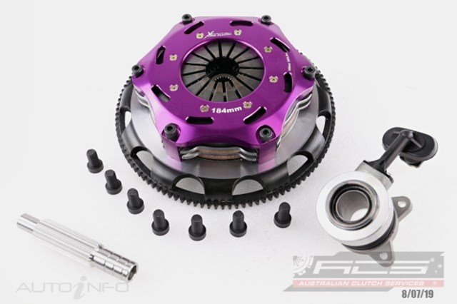 Xtreme Performance - 184mm Sprung Ceramic Twin Plate Clutch Kit Incl Flywheel & CSC 1220Nm KHD18631-2B