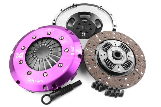 Clutch Kit - Xtreme Performance Heavy Duty Organic Incl Flywheel 600Nm  Conversion kit Dual-mass to solid flywheel KHD24526-1A