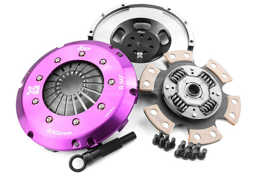 Clutch Kit - Xtreme Performance Heavy Duty Sprung Ceramic Incl Flywheel 660Nm Conversion kit Dual-mass to solid flywheel KHD24526-1B