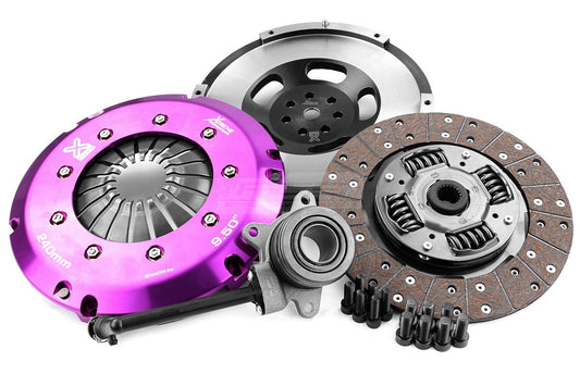 Clutch Kit - Xtreme Performance Heavy Duty Organic Incl Flywheel & CSC 600Nm  Conversion kit Dual-mass to solid flywheel KHD24626-1A