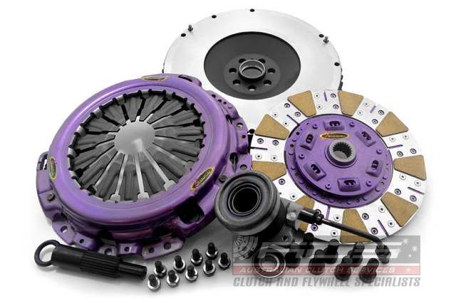 Clutch Kit - Xtreme Performance Heavy Duty Cushioned Ceramic 1400Kg 120Nm KHD25630-1C