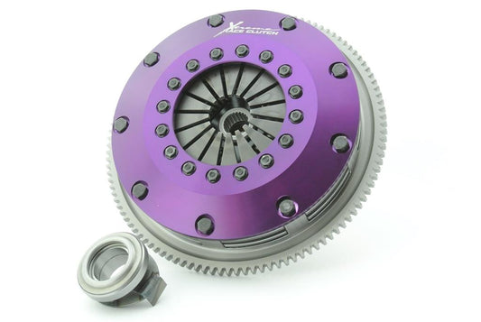 Xtreme Performance - 200mm Sprung Ceramic Twin Plate Clutch Kit Incl Flywheel 1200Nm KHN20522-2B