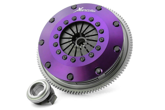 Xtreme Performance - 200mm Rigid Ceramic Twin Plate Clutch Kit Incl Flywheel 1200Nm KHN20522-2E