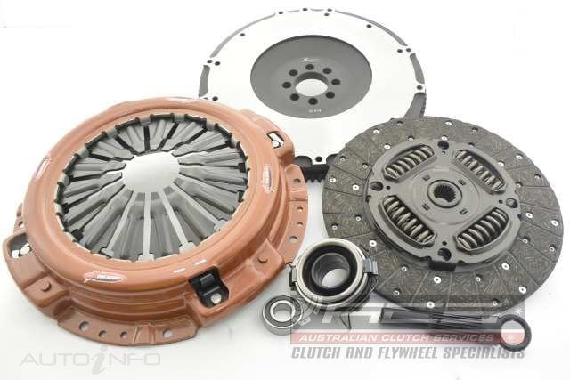 Clutch Kit - Xtreme Outback Heavy Duty Organic Incl Flywheel 490Nm 915Kg (15% inc.) KIZ28508-1A