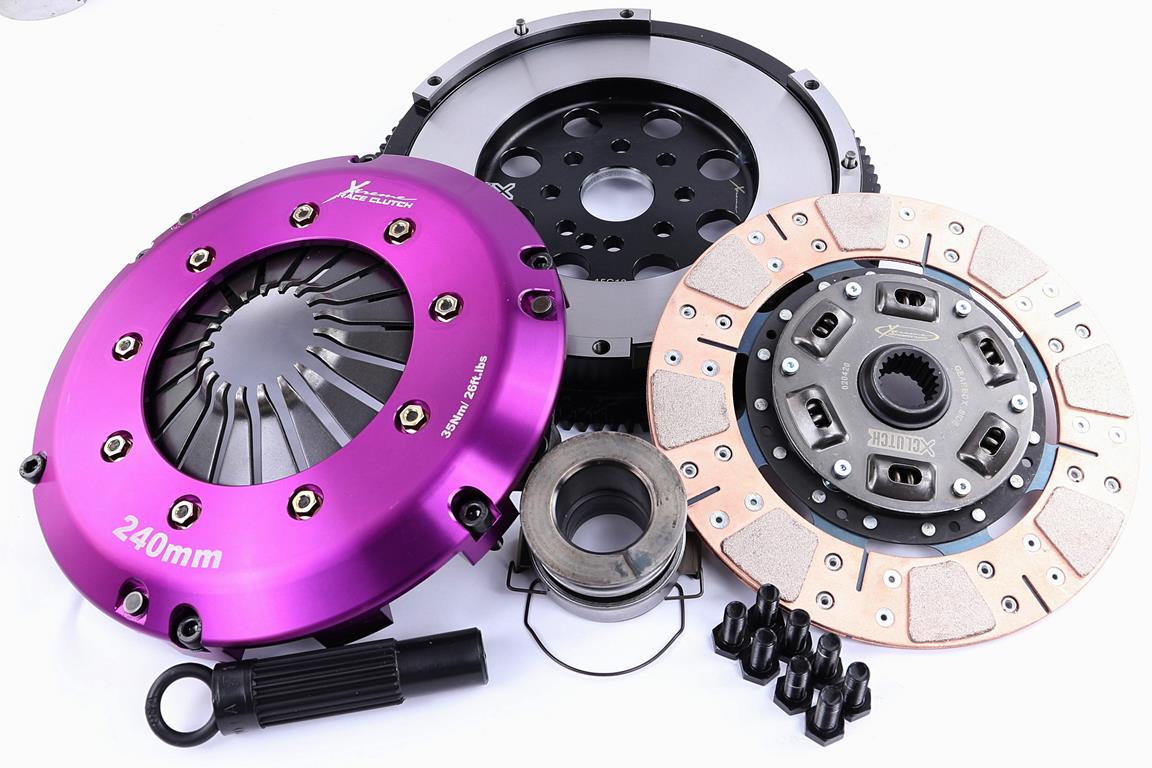 Clutch Kit - Xtreme Performance Heavy Duty Cushioned Ceramic Incl Flywheel 910Nm KLT24530-1C