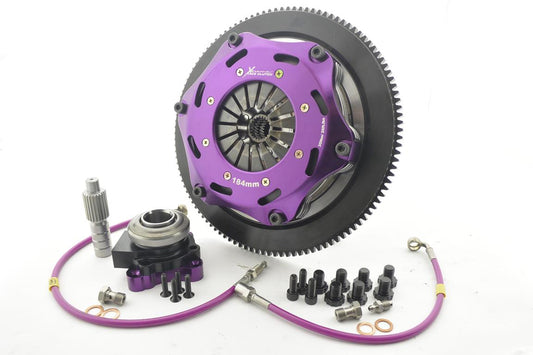 Xtreme Performance - 184mm Rigid Ceramic Triple Plate Clutch Kit Incl Flywheel & CSC KMI18682-3E
