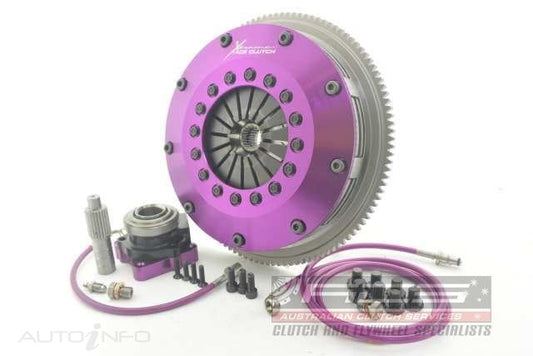 Xtreme Performance - 200mm Rigid Ceramic Twin Plate Clutch Kit Incl Flywheel & CSC 1200Nm KMI20683-2E