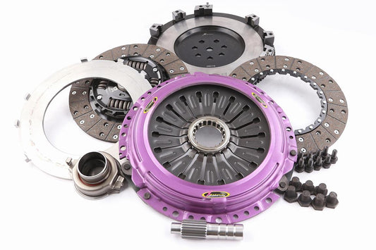 Xtreme Performance - 230mm Sprung hub Organic Twin Plate Clutch Kit Incl Flywheel 1000Nm KMI23522-2A