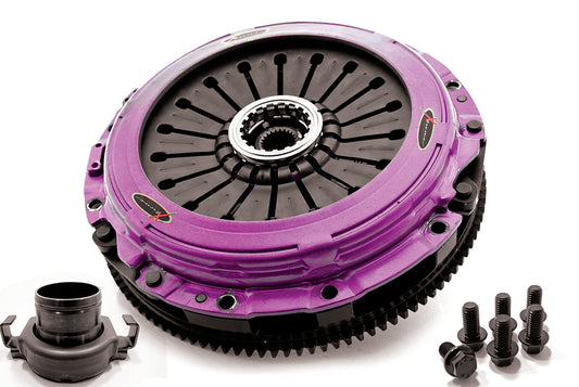 Xtreme Performance - 230mm Rigid Ceramic Twin Plate Clutch Kit Incl Flywheel 1800Nm KMI23522-2E