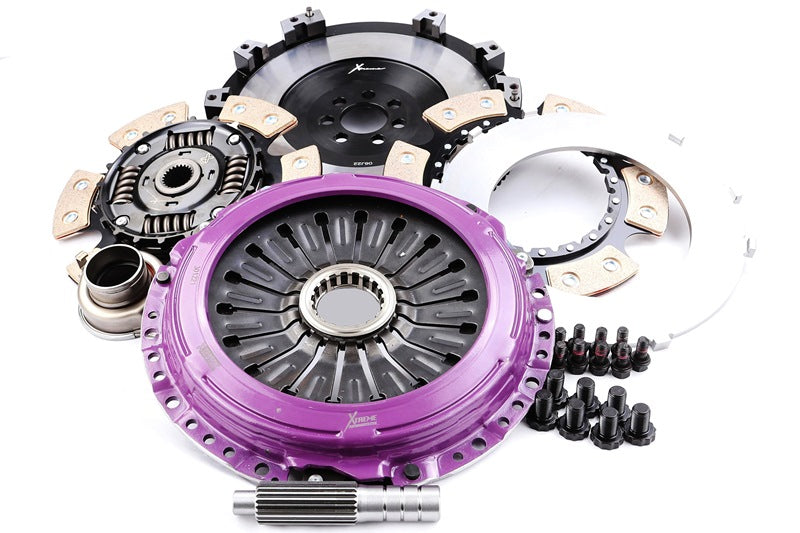 Xtreme Performance - 230mm Sprung Ceramic Twin Plate Clutch Kit Incl Flywheel 1000Nm KMI23523-2B
