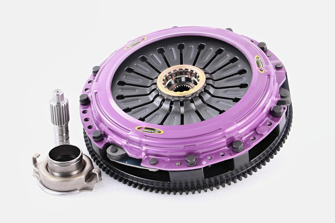 Xtreme Performance - 230mm Sprung hub Organic Twin Plate Clutch Kit Incl Flywheel 1000Nm KMI23523-2A