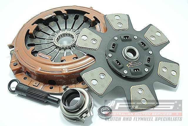 Clutch Kit - Xtreme Outback Heavy Duty Sprung Ceramic 740Nm 1000Kg (20% inc.) KMI28002-1B