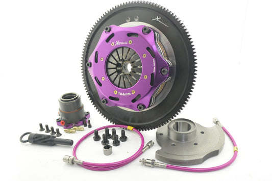 Xtreme Performance - 184mm Rigid Ceramic Twin Plate Clutch Kit Incl Flywheel & CSC 1220Nm KMZ18680-2E