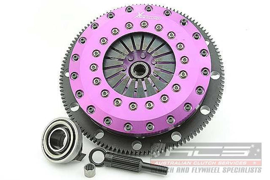 Xtreme Performance - 230mm Rigid Ceramic Twin Plate Clutch Kit Incl Flywheel 1800Nm KMZ23520-2E