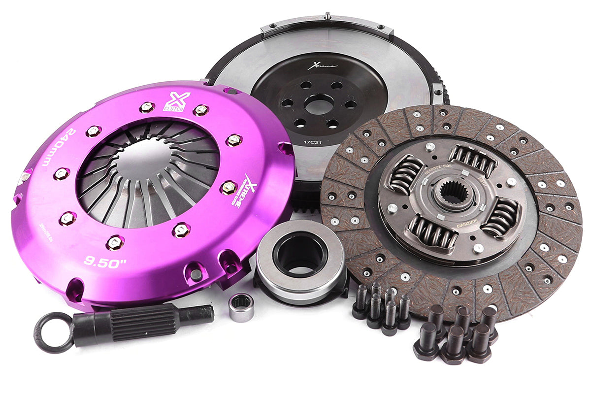 Clutch Kit - Xtreme Performance Heavy Duty Organic Incl Solid Flywheel 600Nm  Conversion kit Dual-mass to solid flywheel KMZ24530-1A