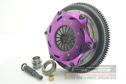 Xtreme Performance - 184mm Rigid Ceramic Twin Plate Clutch Kit Incl Flywheel 1220Nm KNI18525-2E